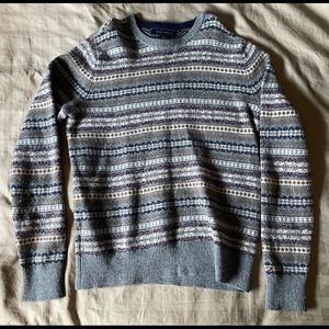 Tommy Hilfiger vintage patterned wool sweater